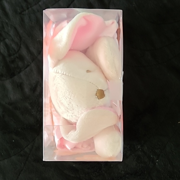 Pink Baby Girl Lovey. NEW - Picture 2 of 2